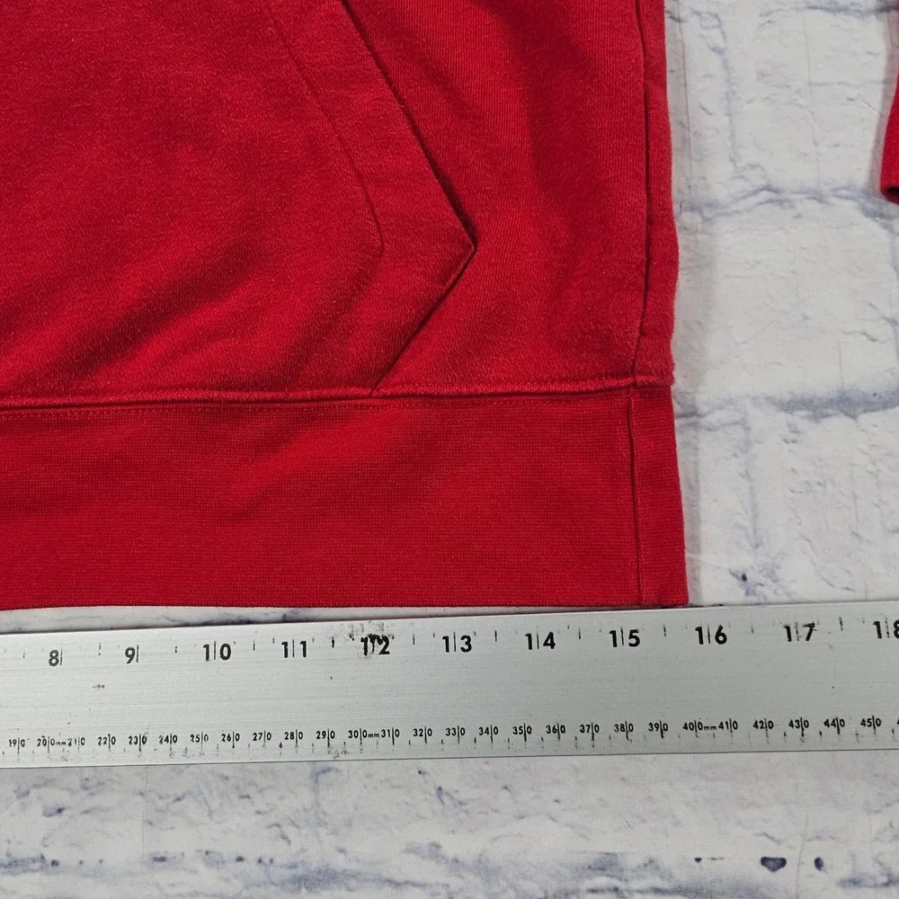 Jordan Hoodie Kids M 10-12 Red Jumpman 23 Graphic Fleece Pullover 807421-739744